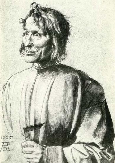 Albrecht Durer Study of an Architect oil painting image